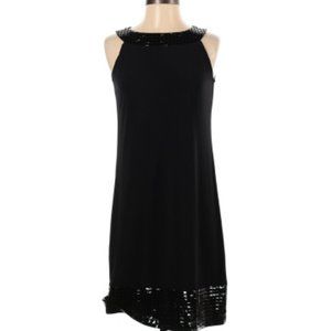 Tiana B. Woman's Shift Dress with Shiny Detail Accents